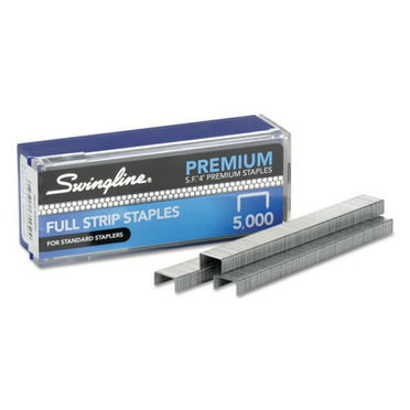 Swingline Staples Premium 35450 SF4 210//Strip 1//4/" Length 5000//Box,